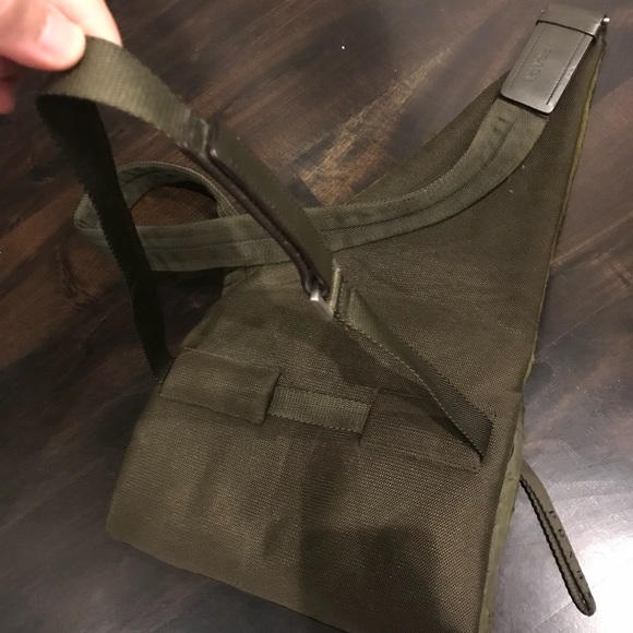 Prada Archival Fur Pony Hair Sling Crossbody Harness Bag Rare - Picture 7 of 8